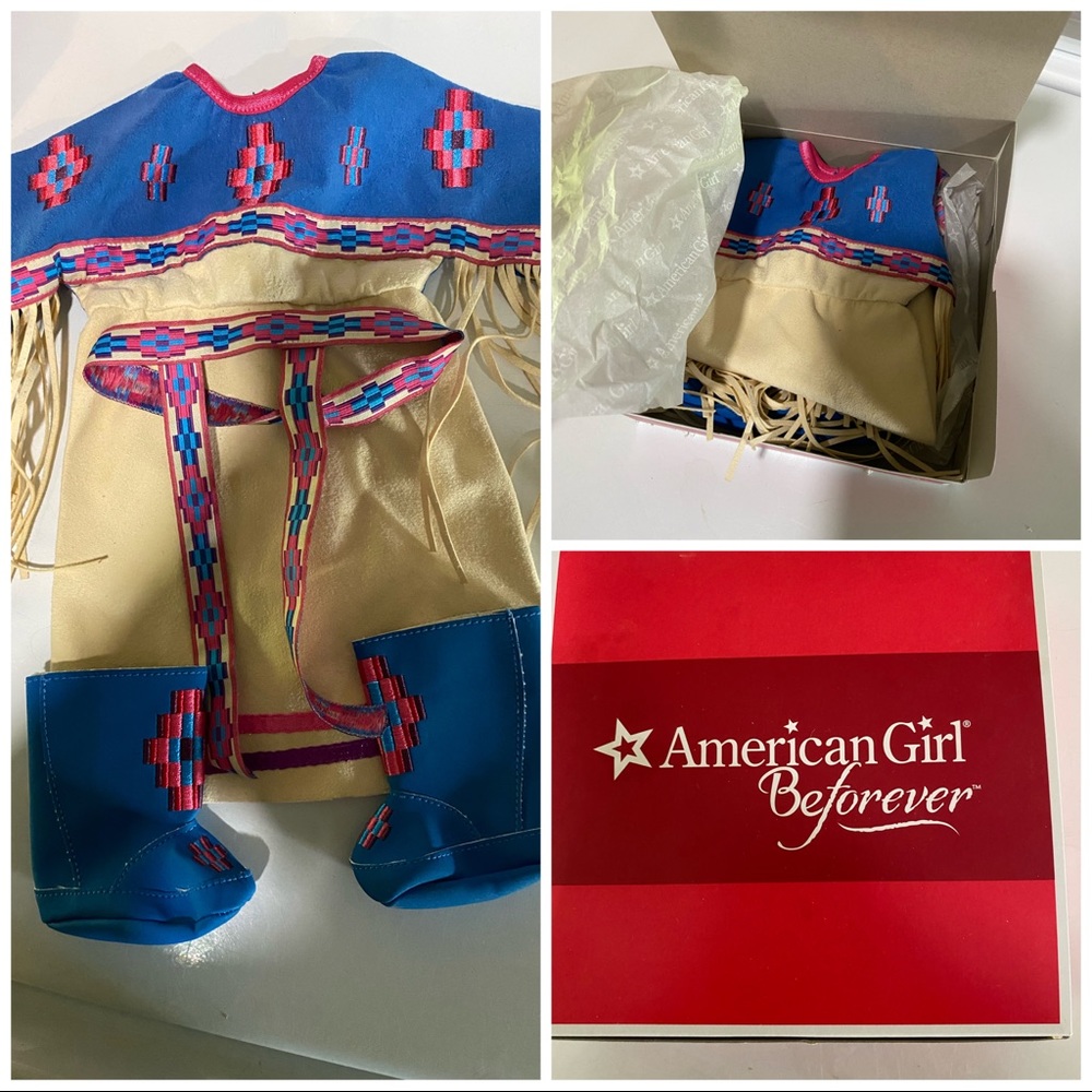 American Girl Pow WOW Dress of Today